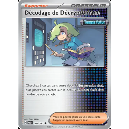 Décodage de Décryptomane 104/131
