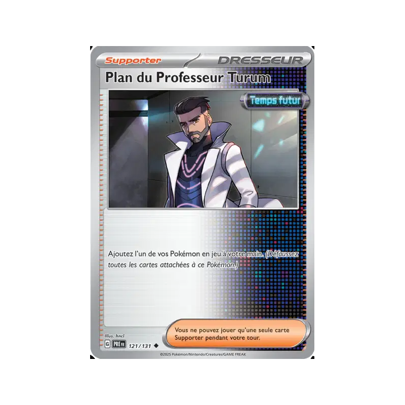 Plan du Professeur Turum 121/131