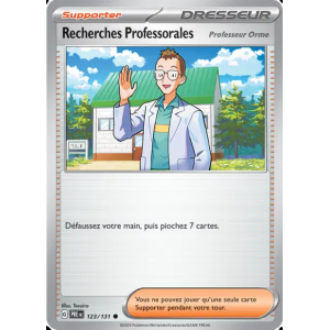 Recherches Professorales Professeur Orme 123/131