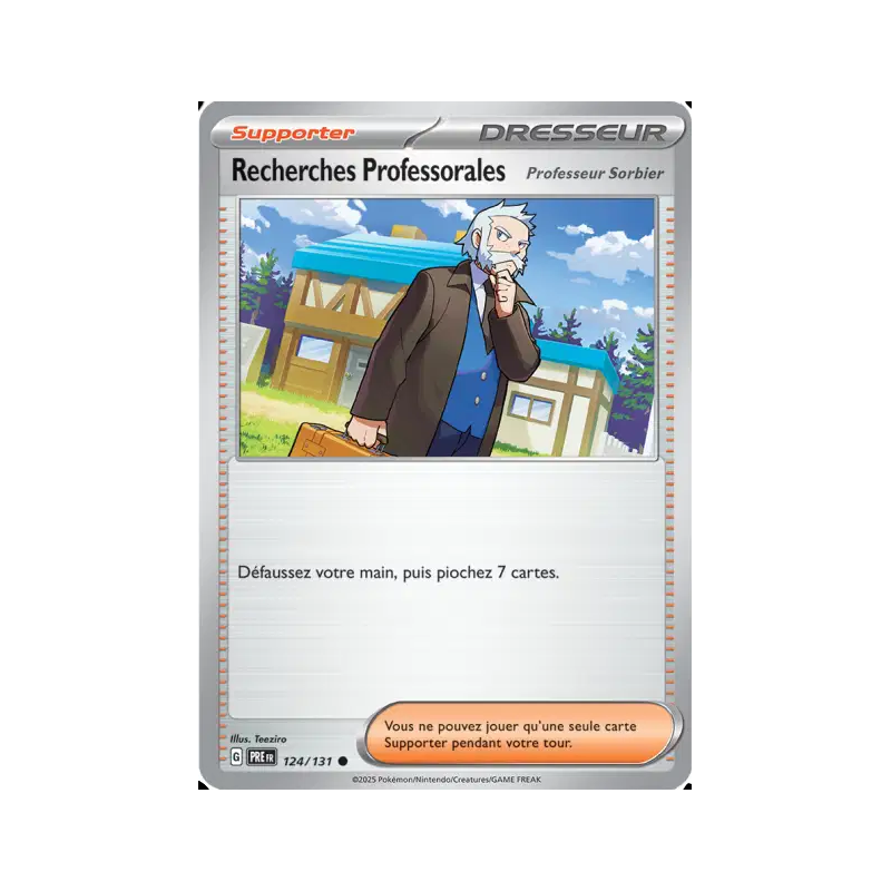 Recherches Professorales Professeur Sorbier 124/131