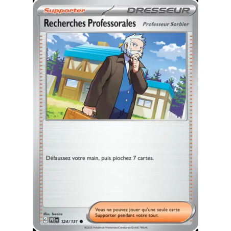 Recherches Professorales Professeur Sorbier 124/131