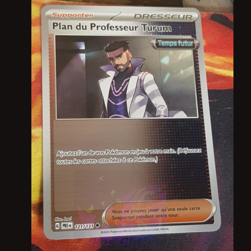 Plan du Professeur Turum 121/131