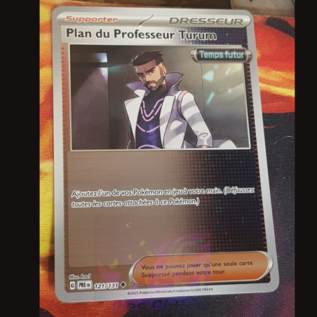 Plan du Professeur Turum 121/131