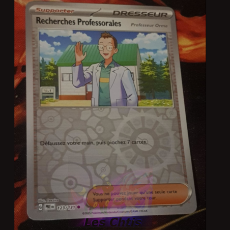 Recherches Professorales Professeur Orme 123/131