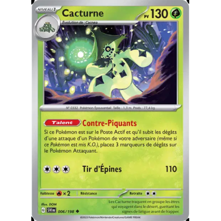 Cacturne 6/198