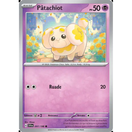 Pâtachiot 97/198