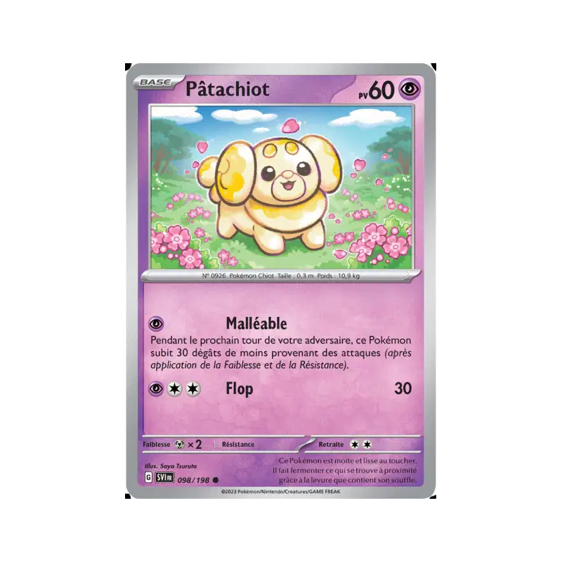 Pâtachiot 98/198