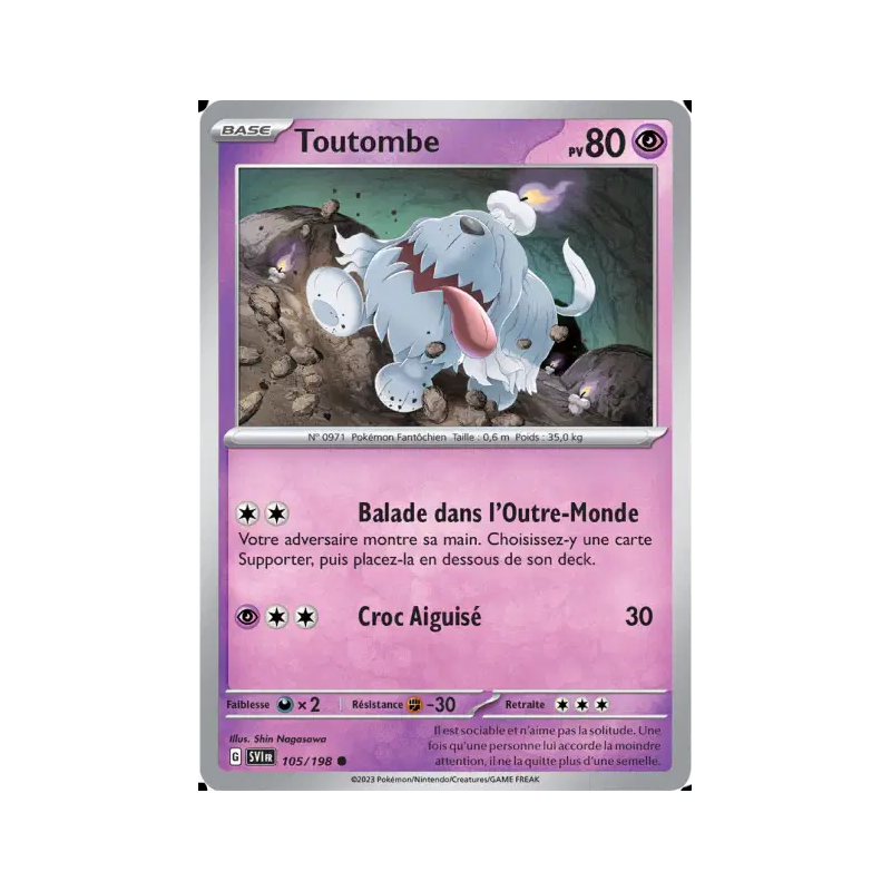 Toutombe 105/198