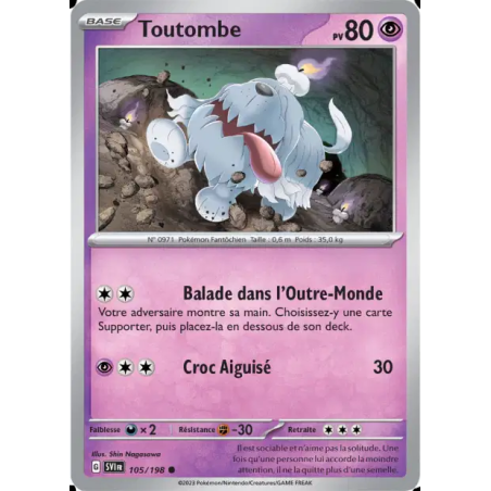 Toutombe 105/198