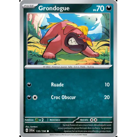 Grondogue 135/198