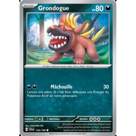 Grondogue 136/198