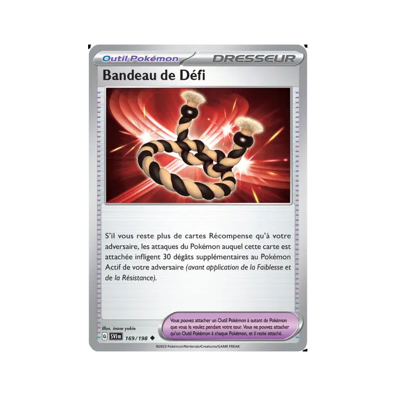 Bandeau de Défi 169/198