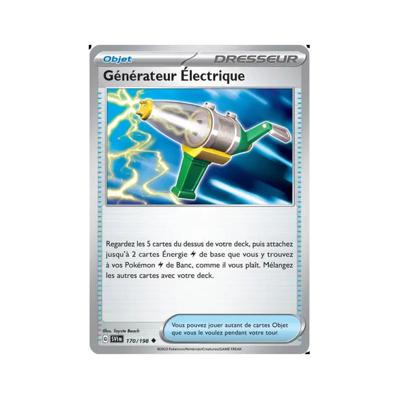 Générateur Électrique 170/198