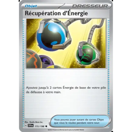 Récupération d'Énergie 171/198