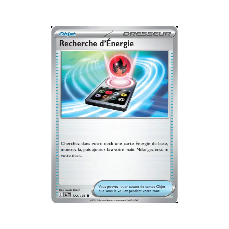 Recherche d'Énergie 172/198