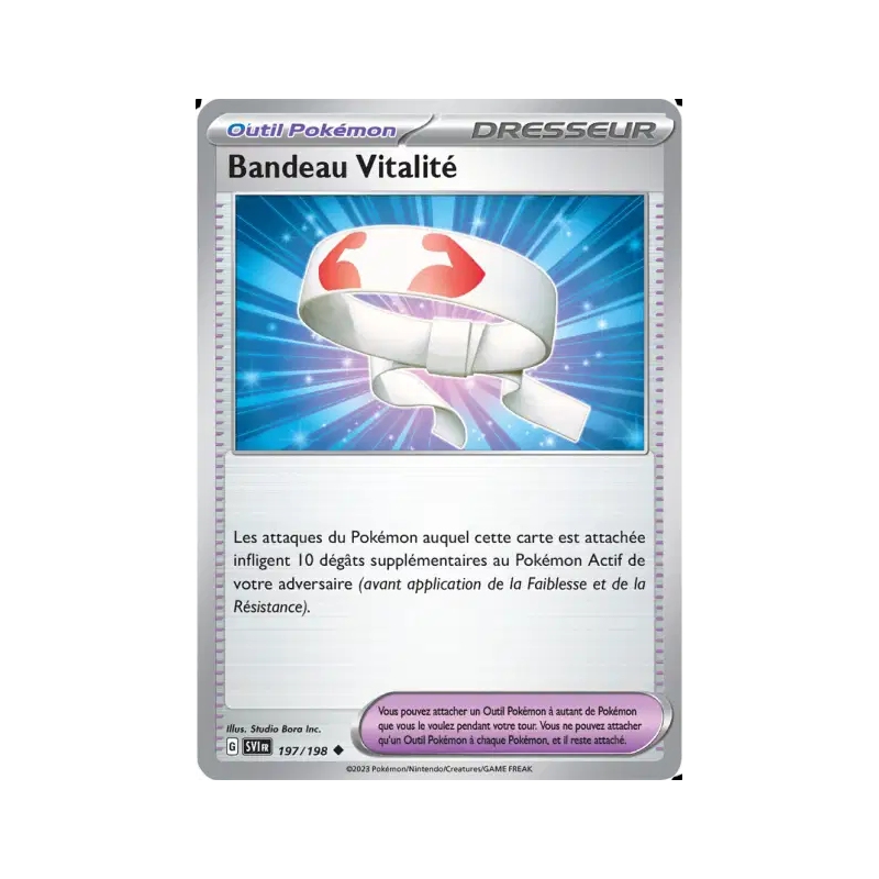 Bandeau Vitalité 197/198