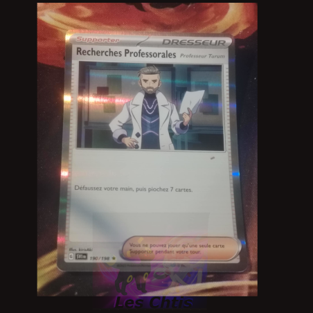 Recherches Professorales Professeur Turum 190/198