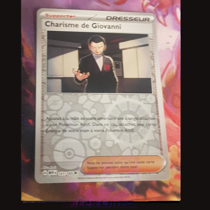 Charisme de Giovanni 161/165