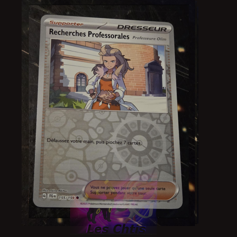 Recherches Professorales Professeur Olim 155/159