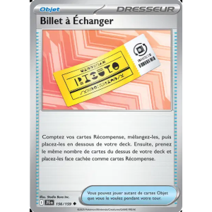 Billet à Échanger 156/159