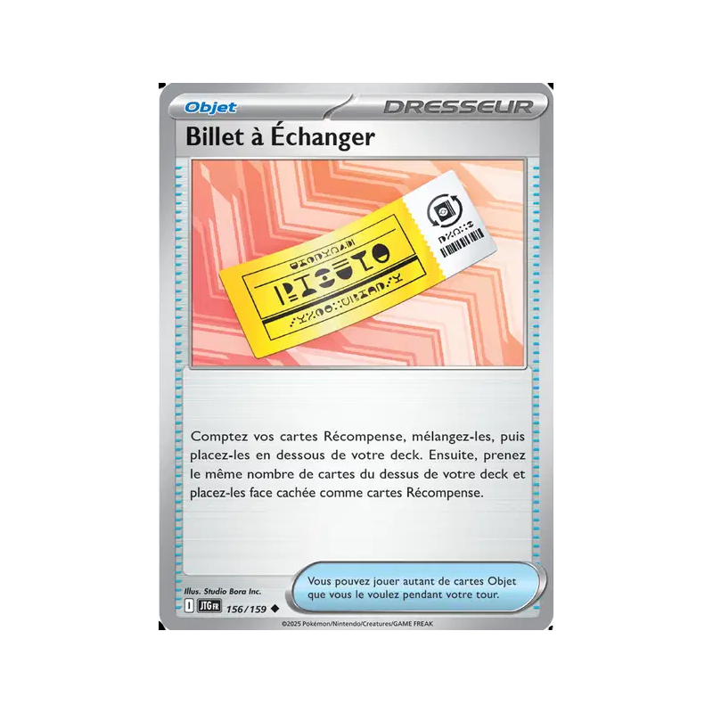 Billet à Échanger 156/159
