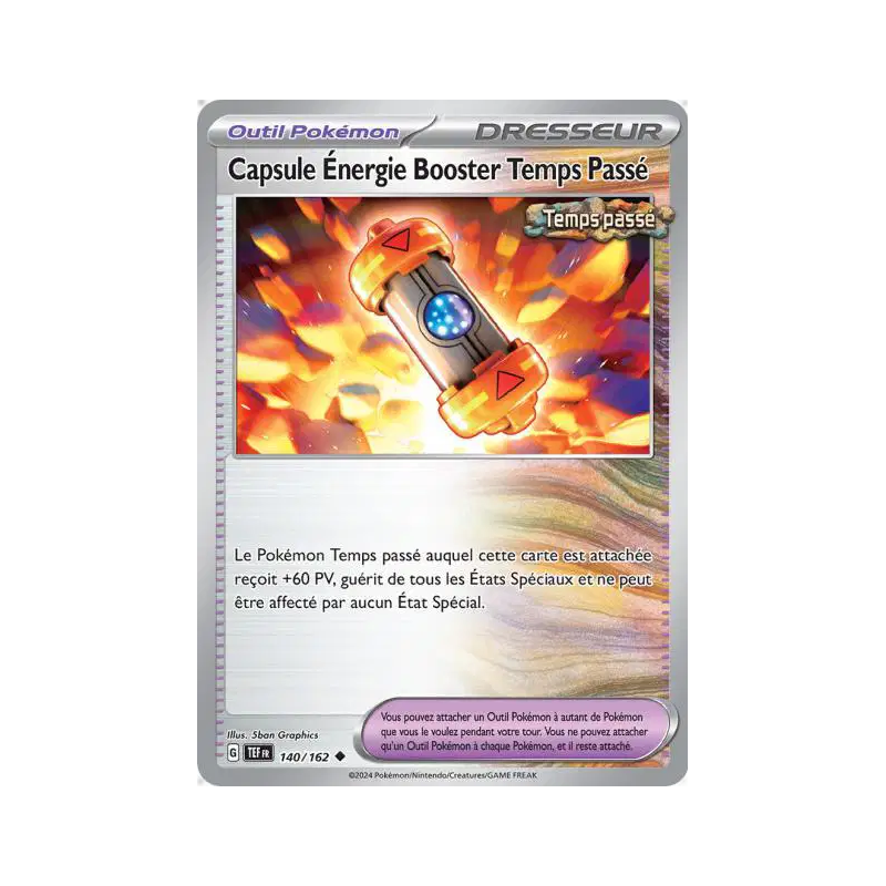 Capsule Énergie Booster Temps Passé 140/162