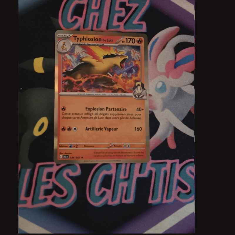 Typhlosion de Luth 34/182