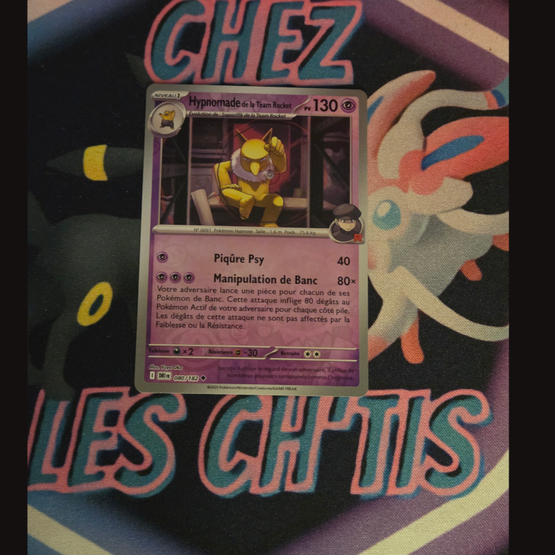 Hypnomade de la Team Rocket 80/182