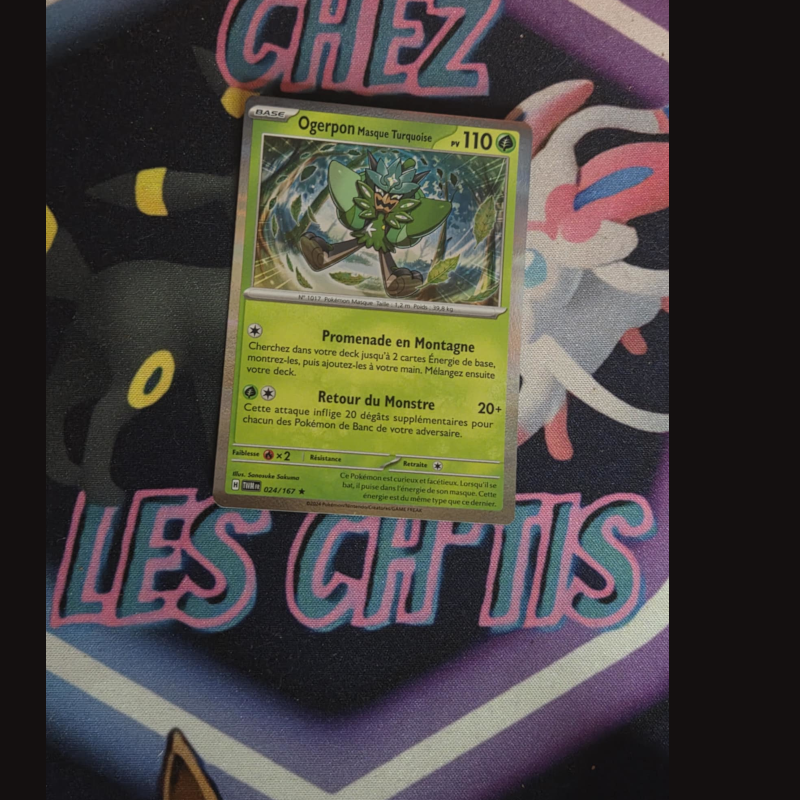 Ogerpon Masque Turquoise 24/167