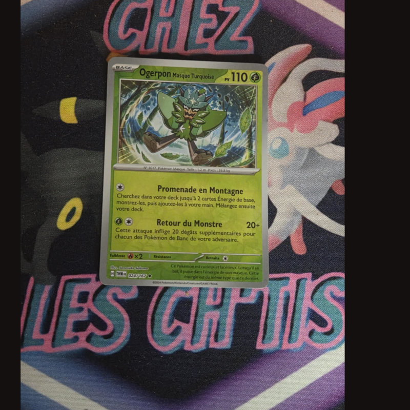 Ogerpon Masque Turquoise 24/167