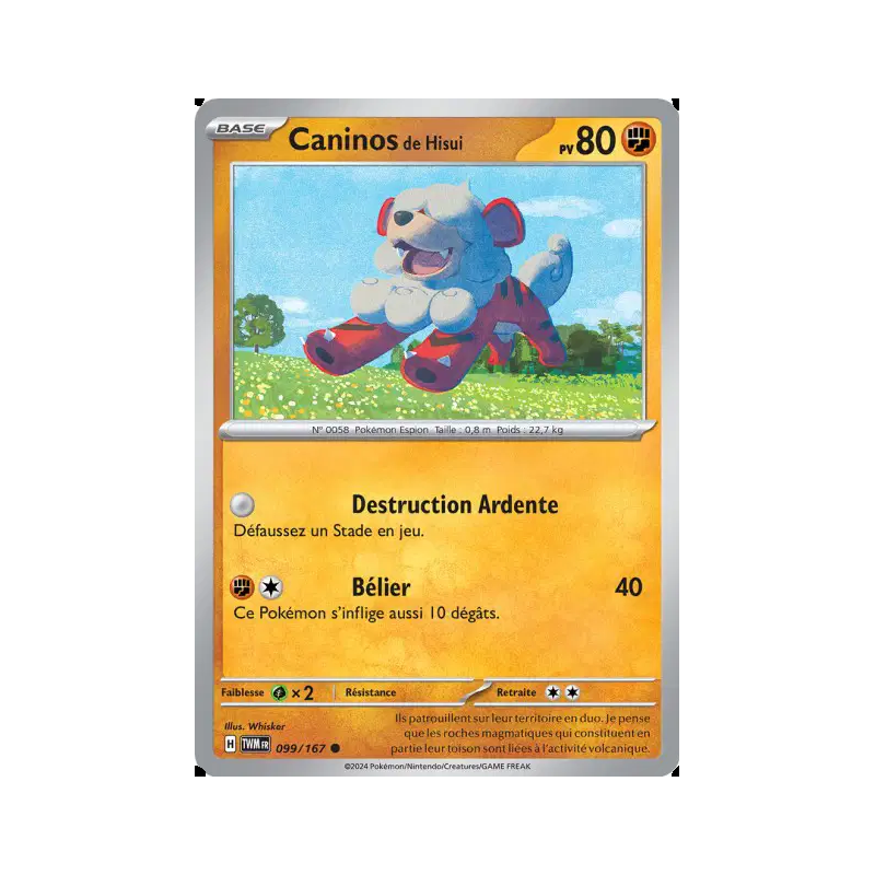 Caninos de Hisui 99/167