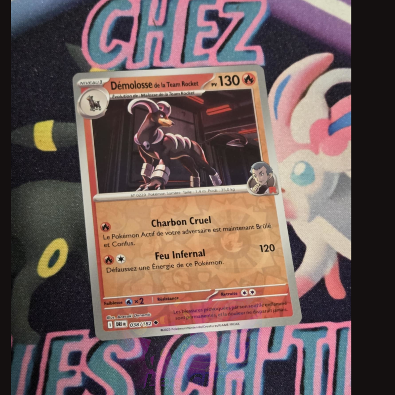 Démolosse de la Team Rocket 38/182