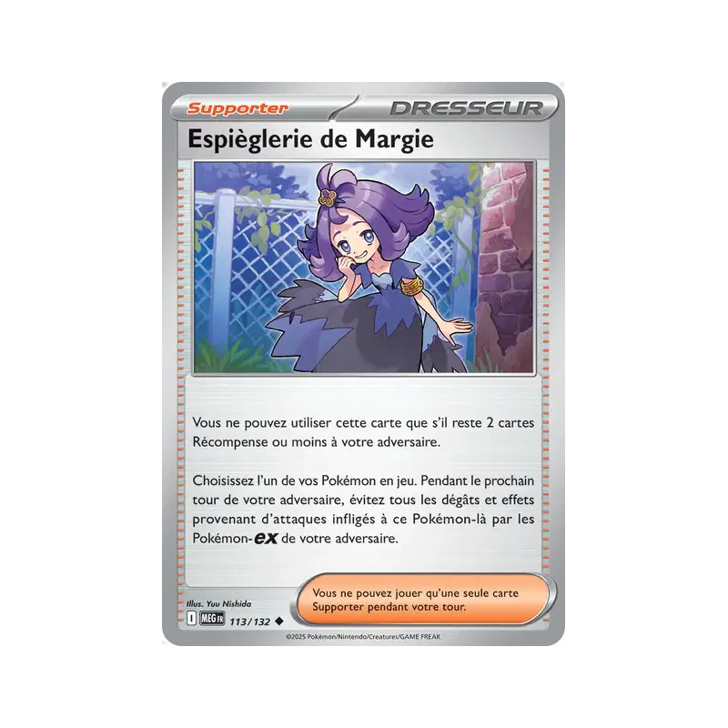 Espièglerie de Margie 113/132