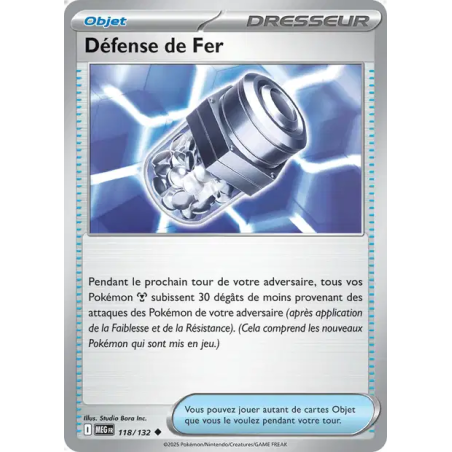 Défense de Fer 118/132