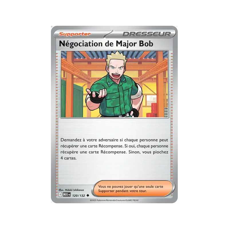Négociation de Major Bob 120/132