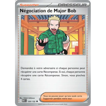 Négociation de Major Bob 120/132