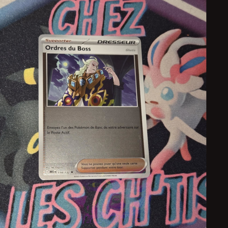 Ordres du Boss Ghetis 114/132