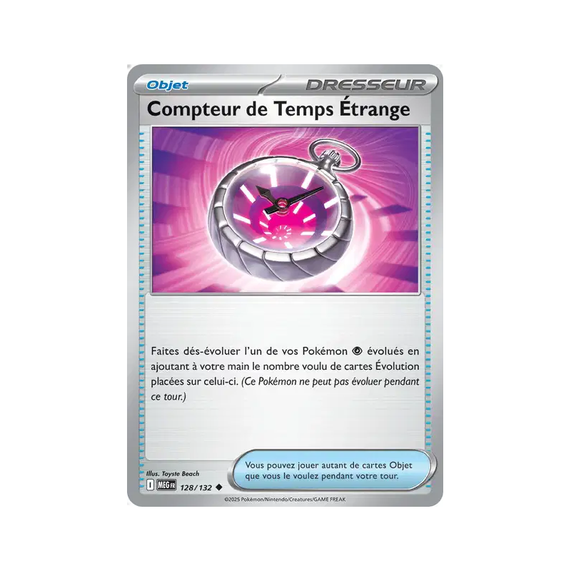Compteur de Temps Étrange 128/132