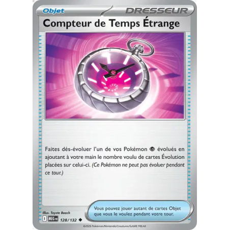 Compteur de Temps Étrange 128/132