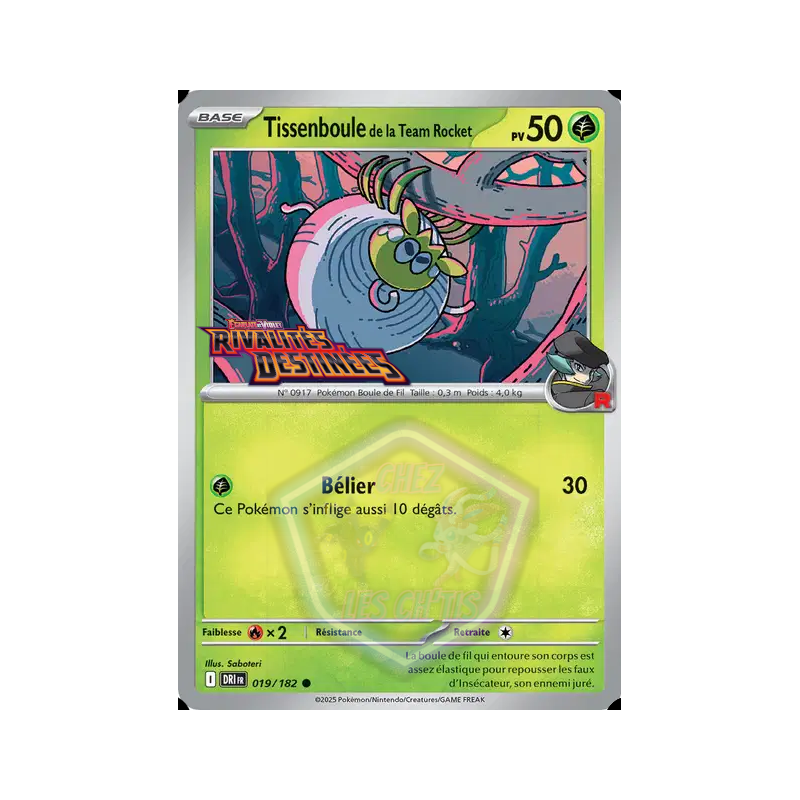 Tissenboule de la Team Rocket 19/182