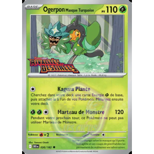 Ogerpon Masque Turquoise 26/182