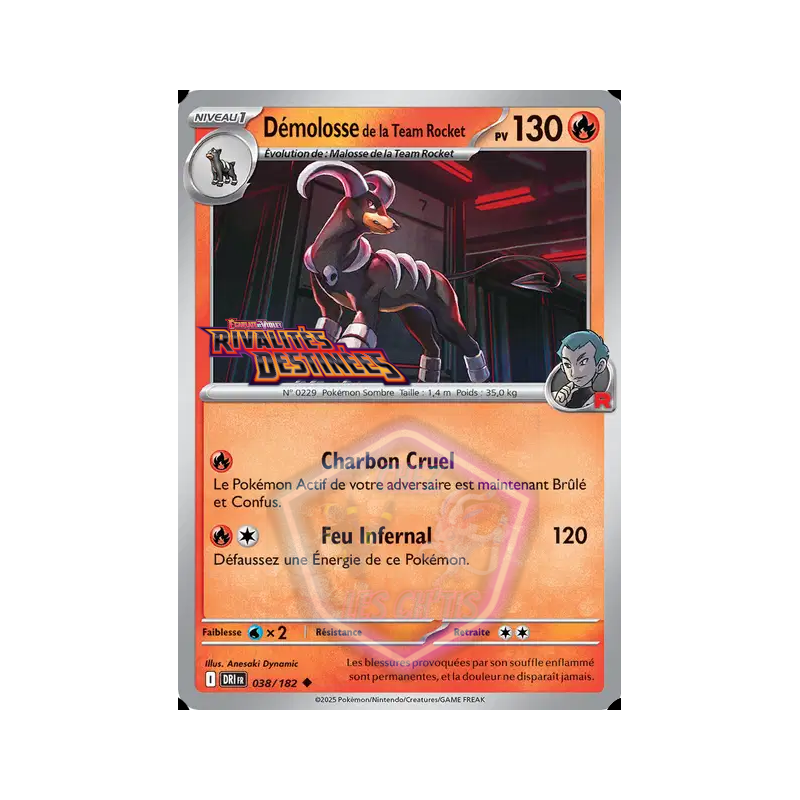 Démolosse de la Team Rocket 38/182
