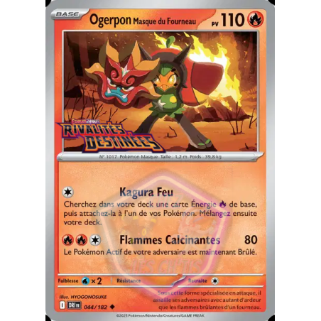 Ogerpon Masque du Fourneau 44/182