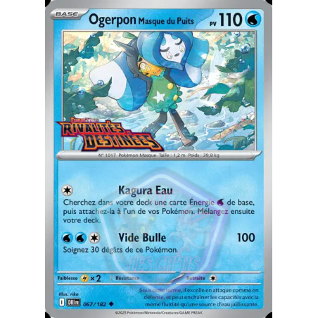 Ogerpon Masque du Puits 67/182