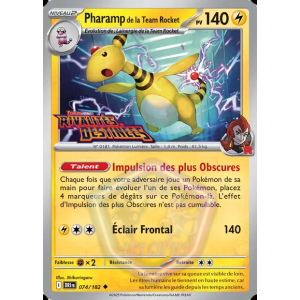 Pharamp de la Team Rocket 74/182