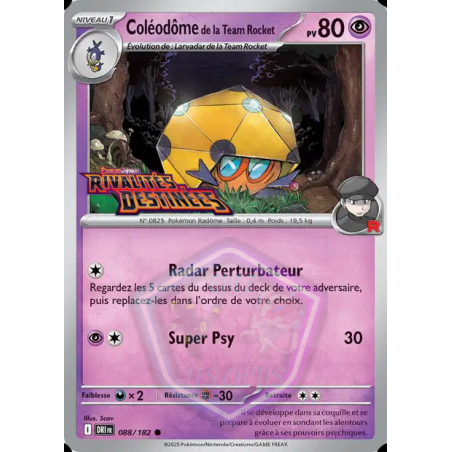 Coléodôme de la Team Rocket 88/182