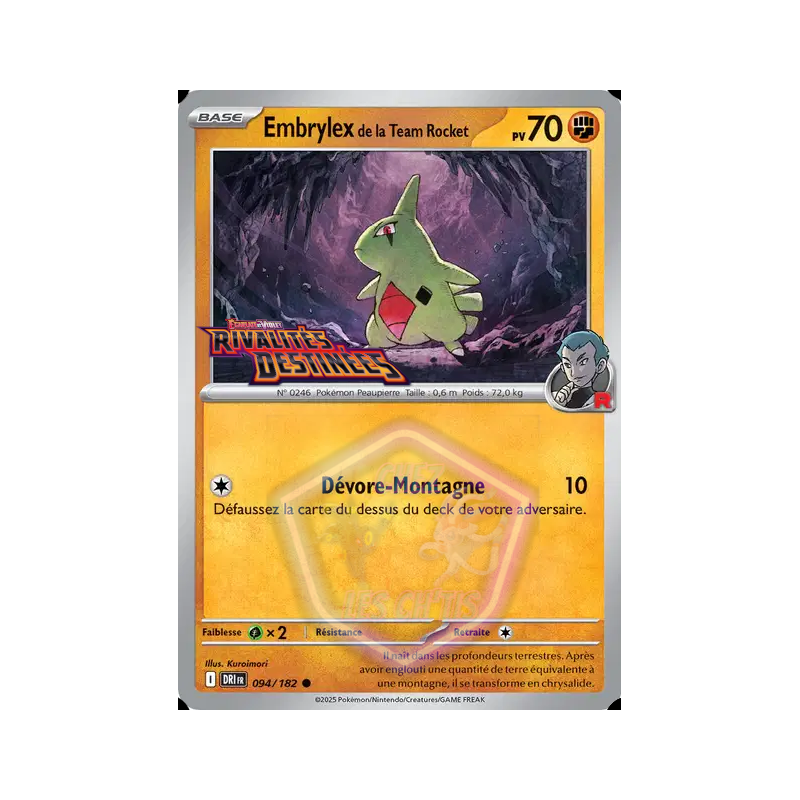 Embrylex de la Team Rocket 94/182