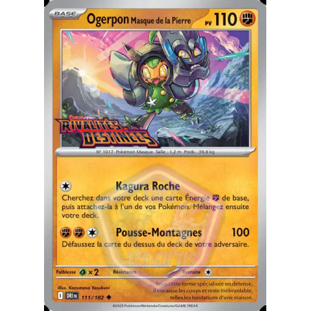 Ogerpon Masque de la Pierre 111/182