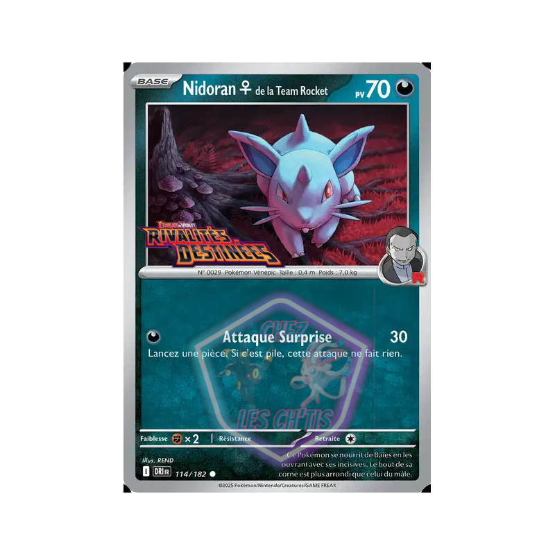Nidoran♀ de la Team Rocket 114/182
