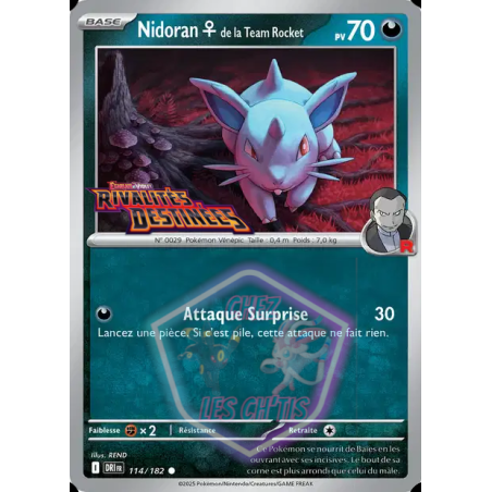 Nidoran♀ de la Team Rocket 114/182